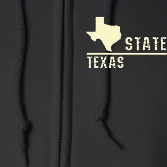 TX Souvenir Texas Garner State Park Full Zip Hoodie