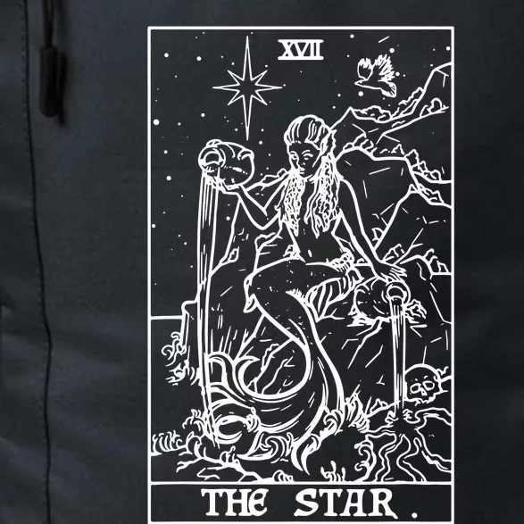 The Star Tarot Card Halloween Mermaid Gothic Witch Horror Daily Commute Backpack