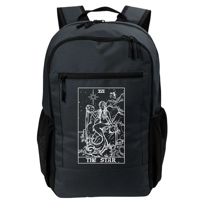 The Star Tarot Card Halloween Mermaid Gothic Witch Horror Daily Commute Backpack