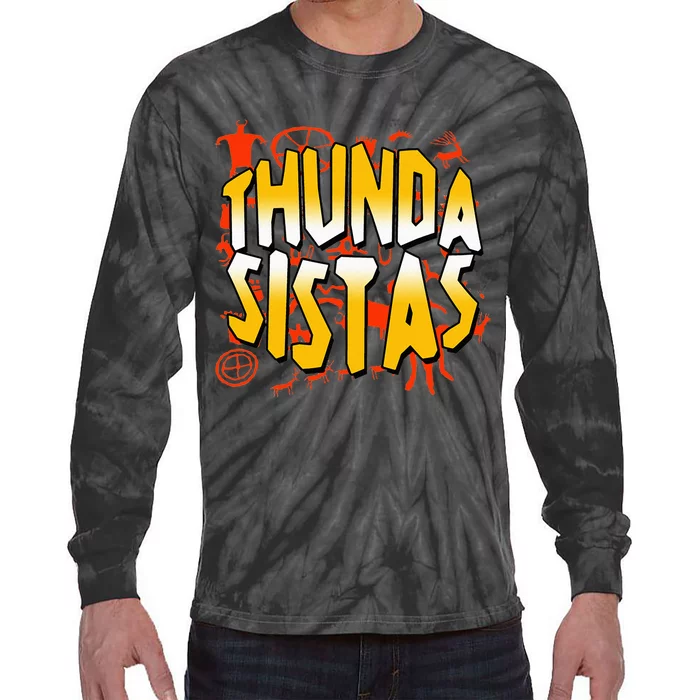 Thunda Sistas Thunder Sisters Tie-Dye Long Sleeve Shirt