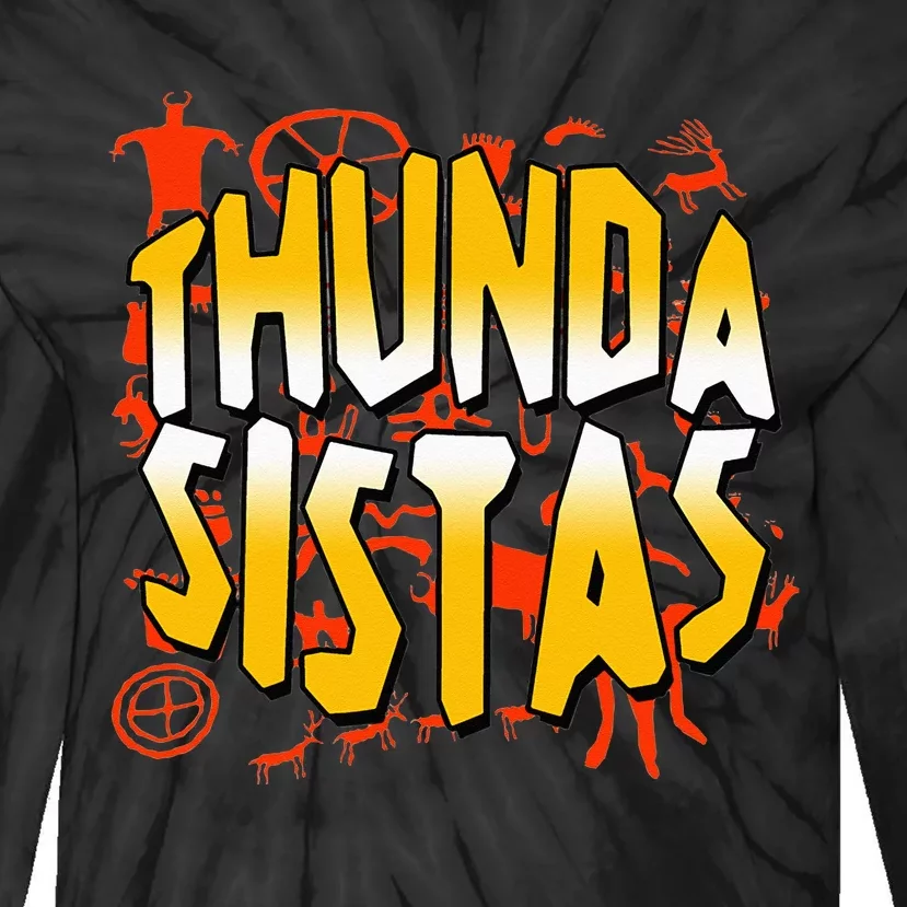 Thunda Sistas Thunder Sisters Tie-Dye Long Sleeve Shirt