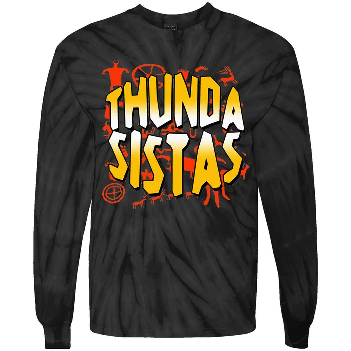 Thunda Sistas Thunder Sisters Tie-Dye Long Sleeve Shirt