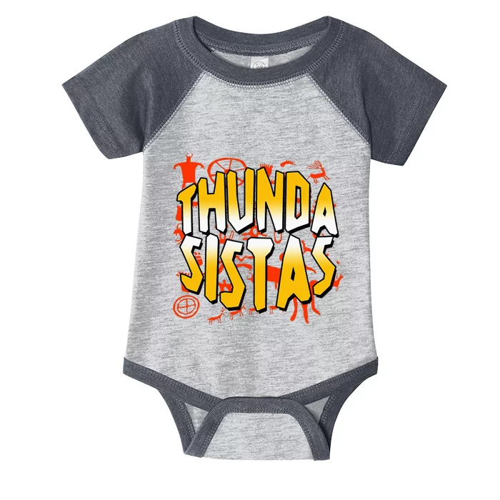 Thunda Sistas Thunder Sisters Infant Baby Jersey Bodysuit