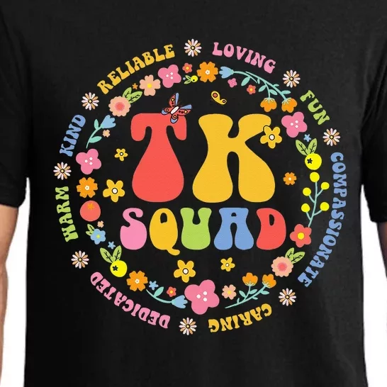 TK Squad Transitional Kindergarten Back To School Teacher Pajama Set