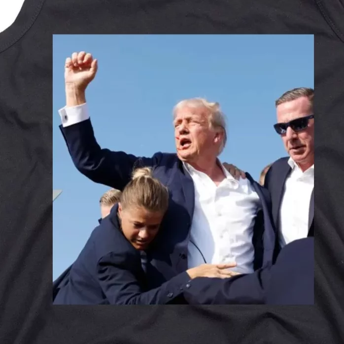 Trump Shooting Trump 2024 Ill Never Stop Fighting For My Country Tank Top