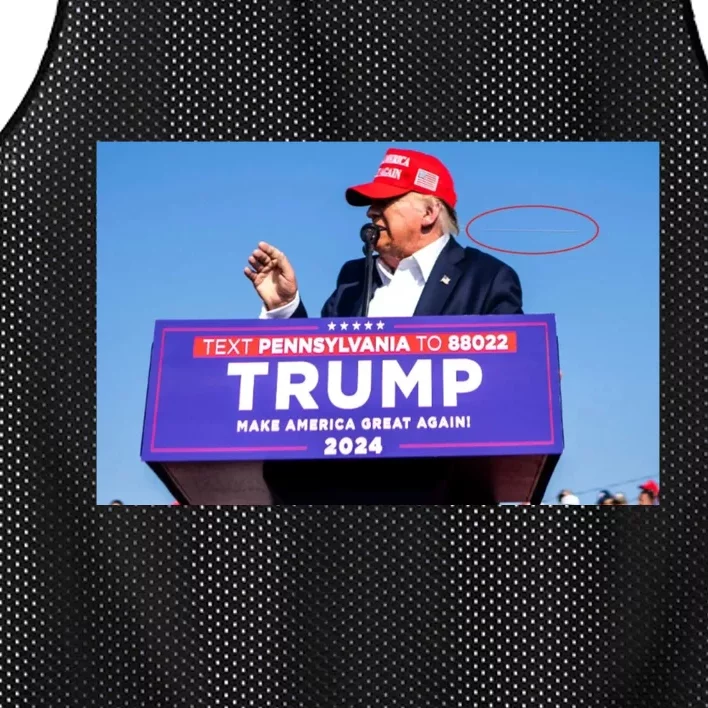 Trump Shooting Trump 2024 Ill Never Stop Fighting For My Country Mesh Reversible Basketball Jersey Tank