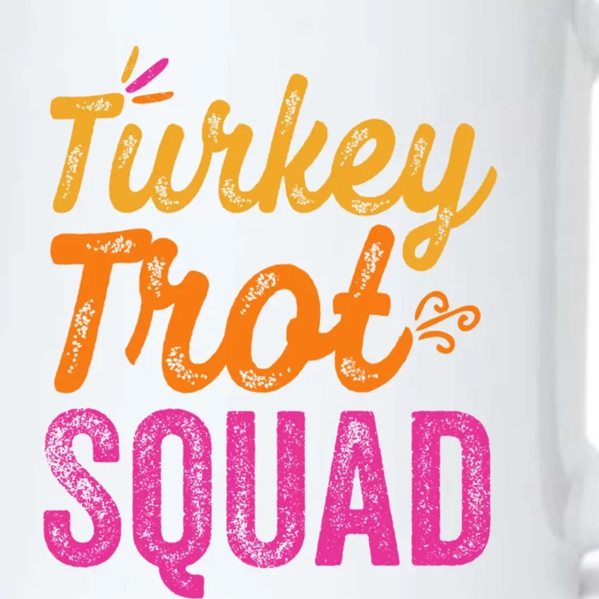 Trot Squad Thanksgiving Turkey Gift Pilgrim Running Gift Black Color Changing Mug