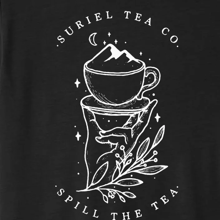 The SurielS Tea Co Spill The Tea ChromaSoft Performance T-Shirt