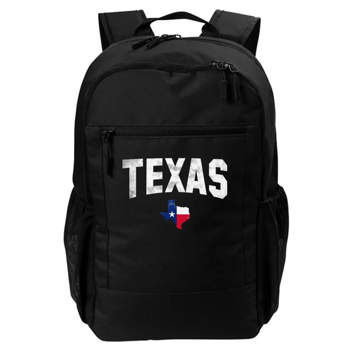 Texas State USA Distressed Flag Grunge Daily Commute Backpack