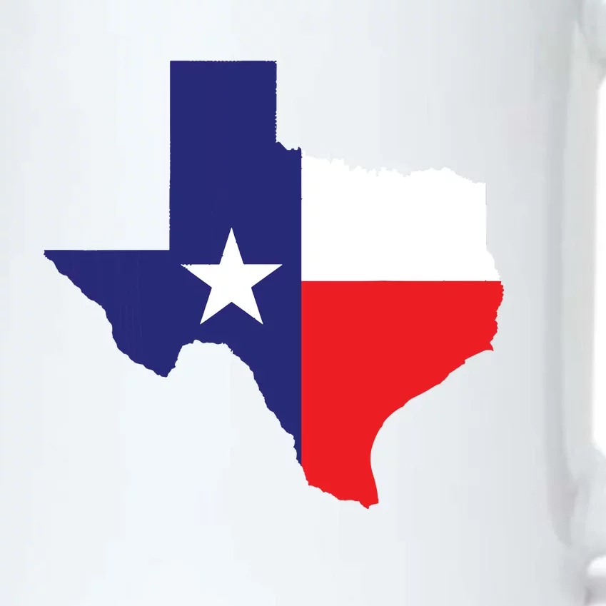 Texas State Usa Distressed Flag Grunge Texas Black Color Changing Mug