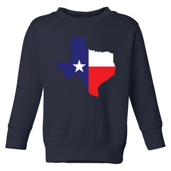 Texas State Usa Distressed Flag Grunge Texas Toddler Sweatshirt