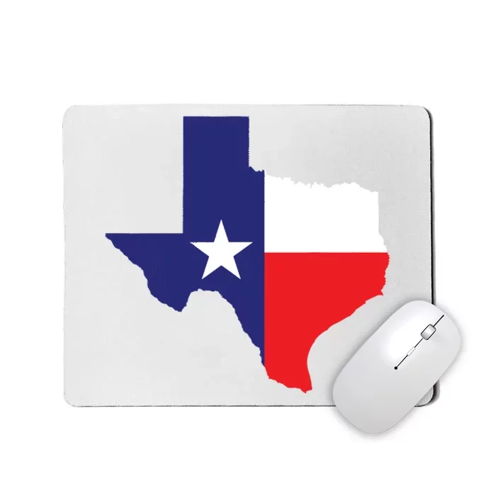 Texas State Usa Distressed Flag Grunge Texas Mousepad