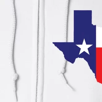 Texas State Usa Distressed Flag Grunge Texas Full Zip Hoodie