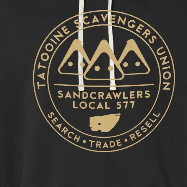 Tatooine Scavengers Union Garment-Dyed Fleece Hoodie