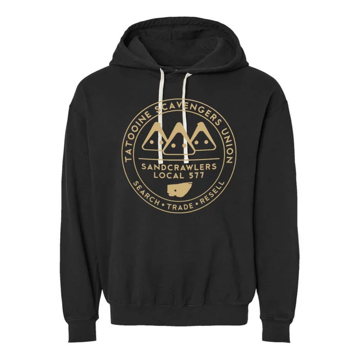 Tatooine Scavengers Union Garment-Dyed Fleece Hoodie