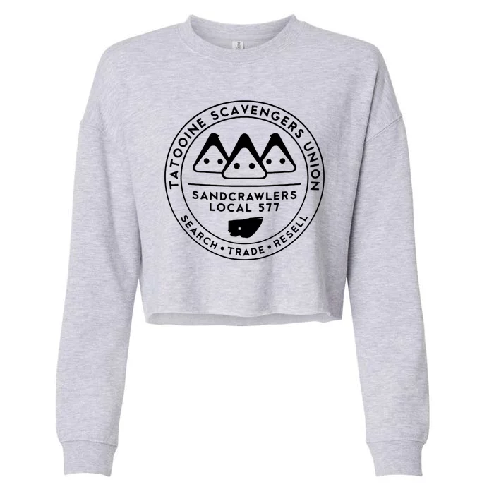 Tatooine Scavengers Union Cropped Pullover Crew