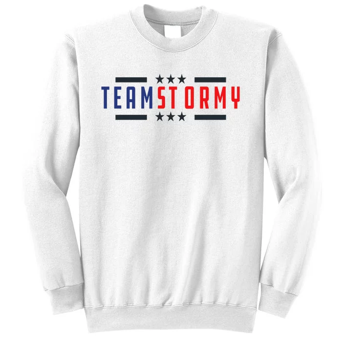 Team Stormy USA Flag WE ARE WITH HER Classic . Sweatshirt