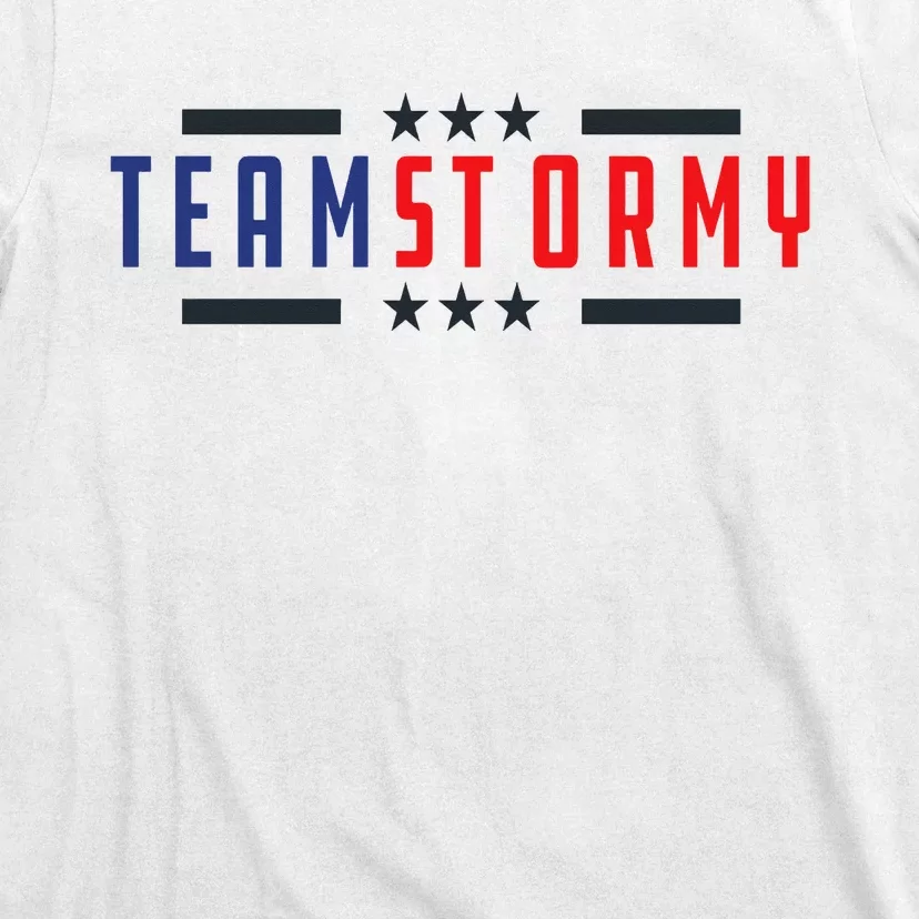 Team Stormy USA Flag WE ARE WITH HER Classic . T-Shirt