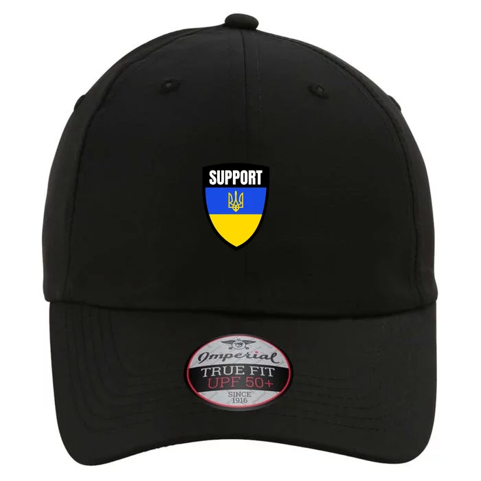 Tatical Support Ukrainian Flag Shield I Stand With Ukraine Military The Original Performance Cap