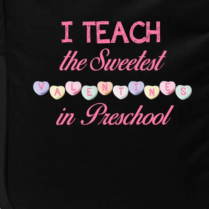 Teacher Sweetest Valentines Day Preschool Cool Gift Impact Tech Backpack