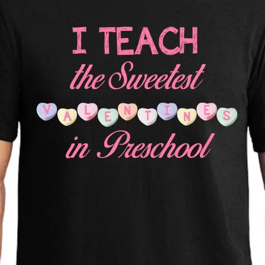 Teacher Sweetest Valentines Day Preschool Cool Gift Pajama Set