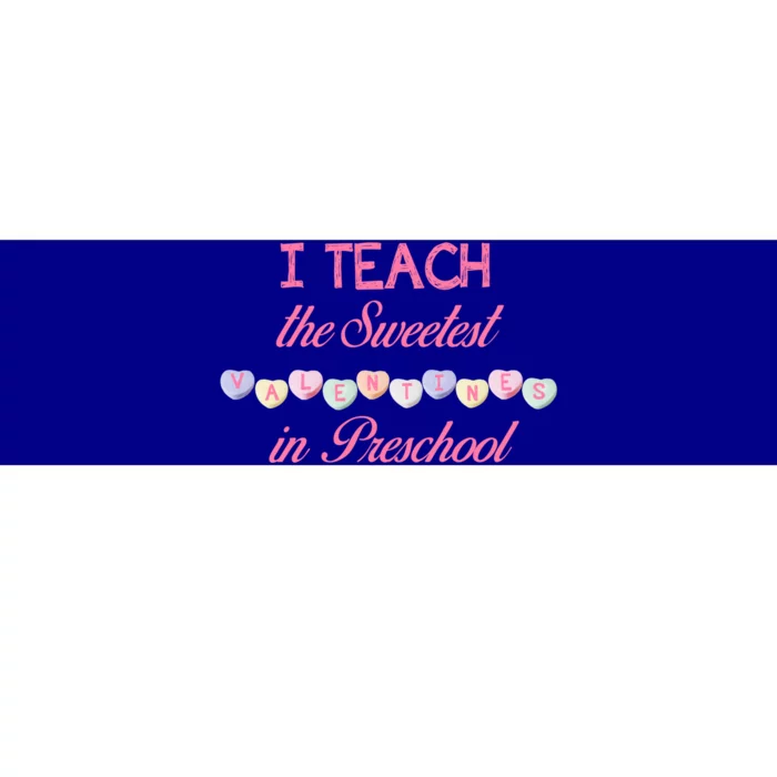 Teacher Sweetest Valentines Day Preschool Cool Gift Bumper Sticker