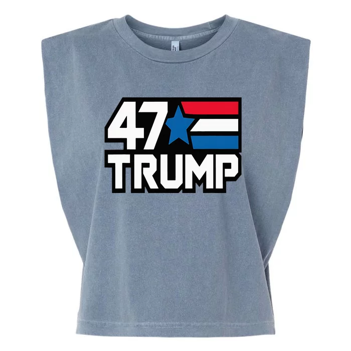 Trump Supporter Vote Donald Trump Garment-Dyed Women's Muscle Tee