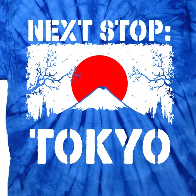 Tokyo Summer Vacation Trip Next Stop Vacay Vibes Souvenir Meaningful Gift Tie-Dye T-Shirt