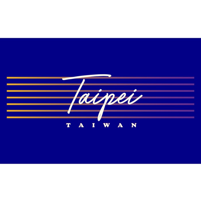 Taipei Souvenir Vintage Taiwan Meaningful Gift Bumper Sticker