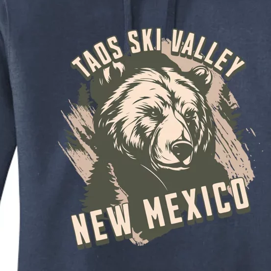 Taos Ski Valley New Mexico Bear Meaningful Gift Women's Pullover Hoodie