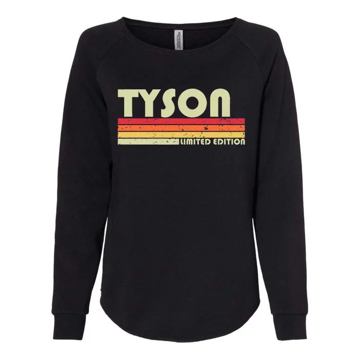 Tyson Surname Vintage 80s 90s Birthday Reunion Womens California Wash Sweatshirt