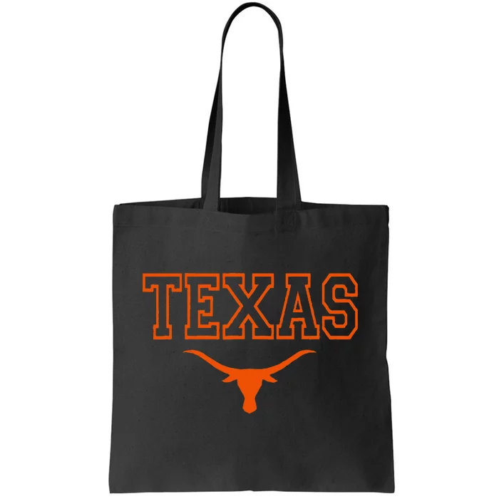 Texas State Vintage Longhorn Proud Texan Tote Bag