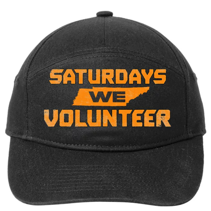 Tennessee Saturday We Volunteer 7-Panel Snapback Hat