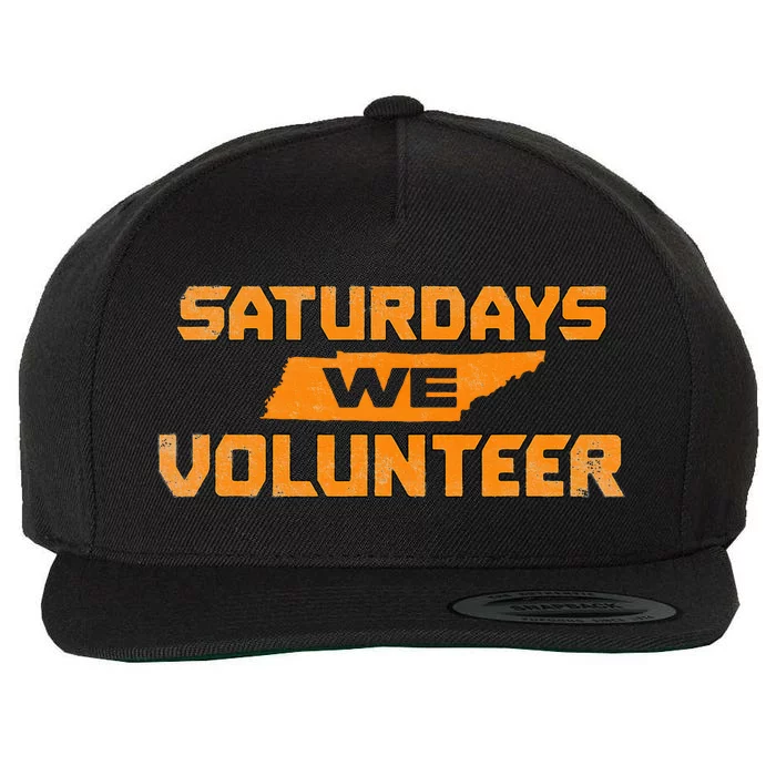 Tennessee Saturday We Volunteer Wool Snapback Cap