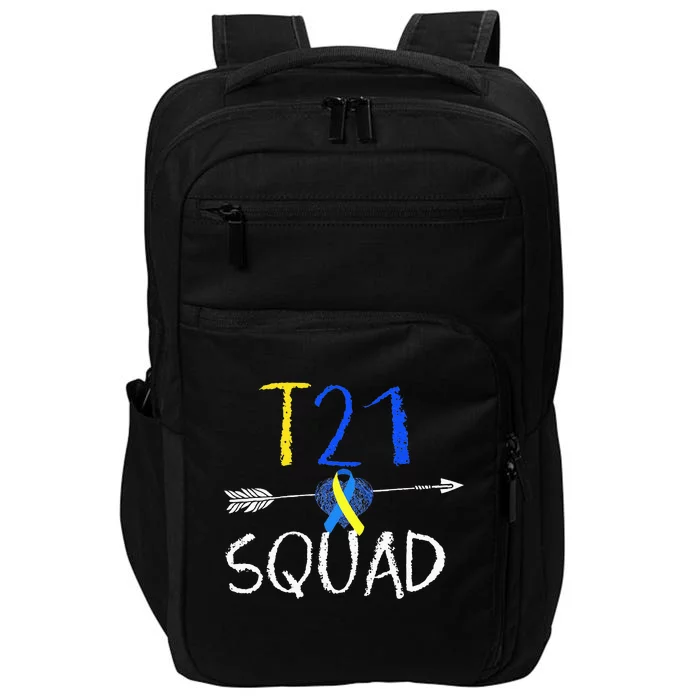 T21 Squad World Down Syndrome Day Impact Tech Backpack