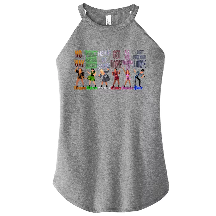 The Six Wives Of Henry Viii Six The Musical Gift Theatre Gift Women’s Perfect Tri Rocker Tank