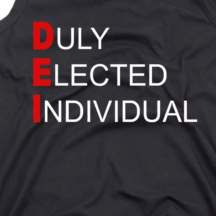 Tami Sawyer Wearing Duty Elected Individuals Tank Top