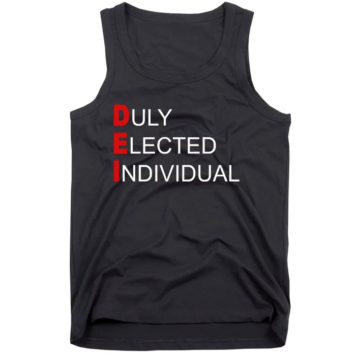 Tami Sawyer Wearing Duty Elected Individuals Tank Top