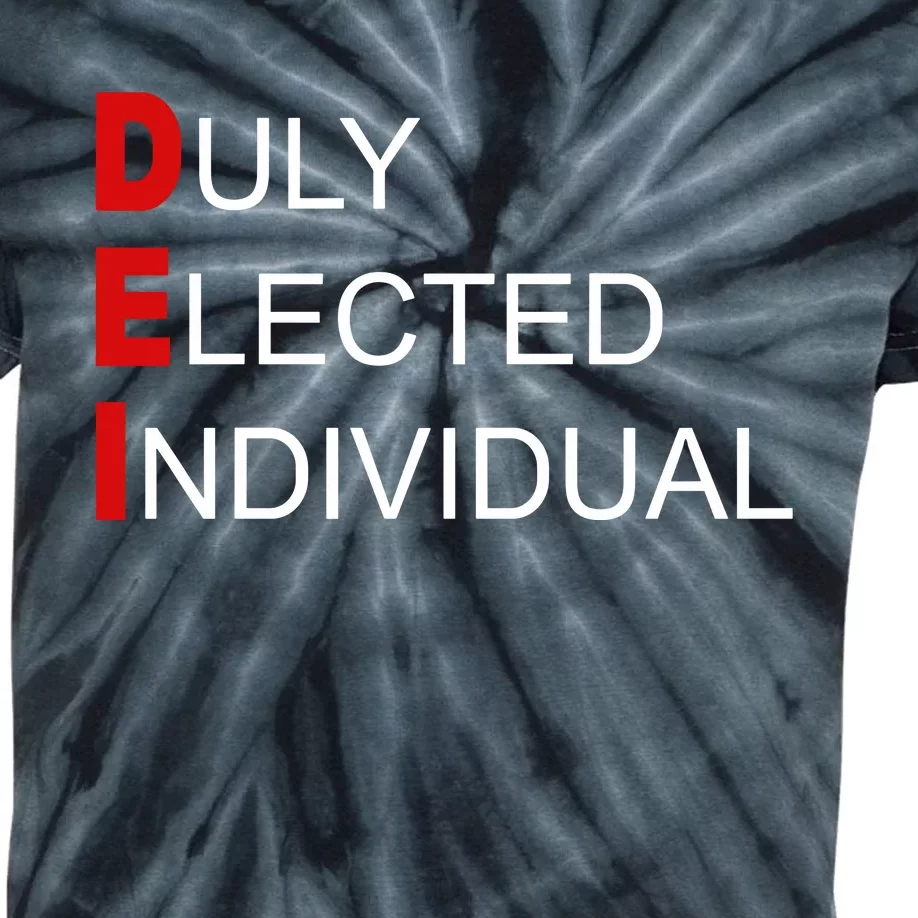 Tami Sawyer Wearing Duty Elected Individuals Kids Tie-Dye T-Shirt