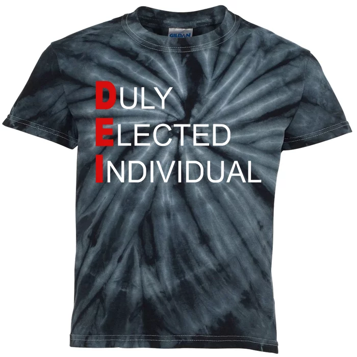 Tami Sawyer Wearing Duty Elected Individuals Kids Tie-Dye T-Shirt