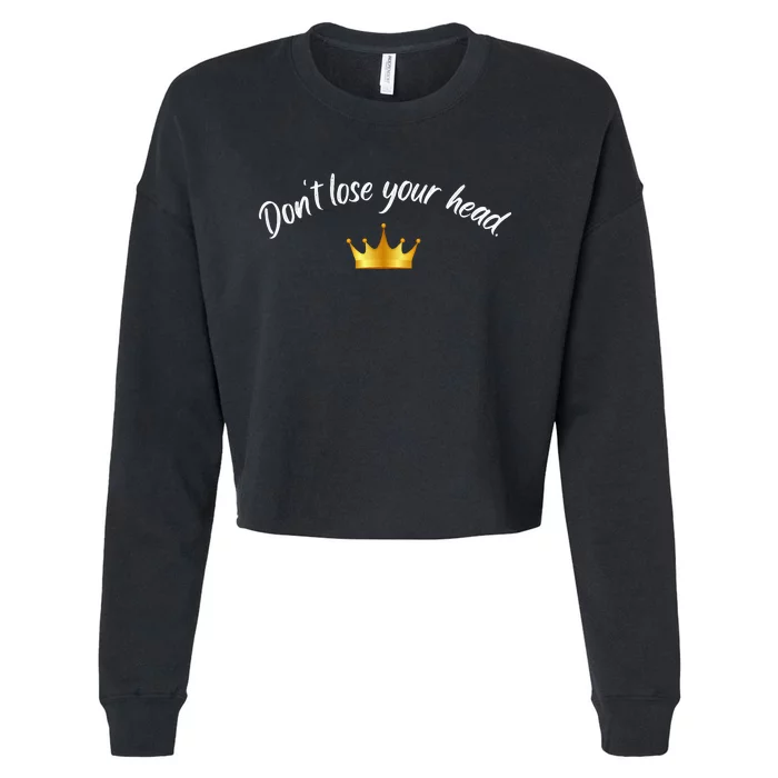 The Six Wives Of Henry VIII Six The Musical Gift Theatre Cropped Pullover Crew