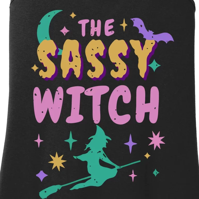 The Sassy Witch Halloween Ladies Essential Tank