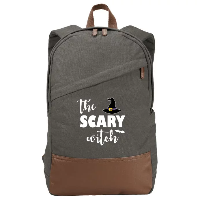 The Scary Witch Cotton Canvas Backpack