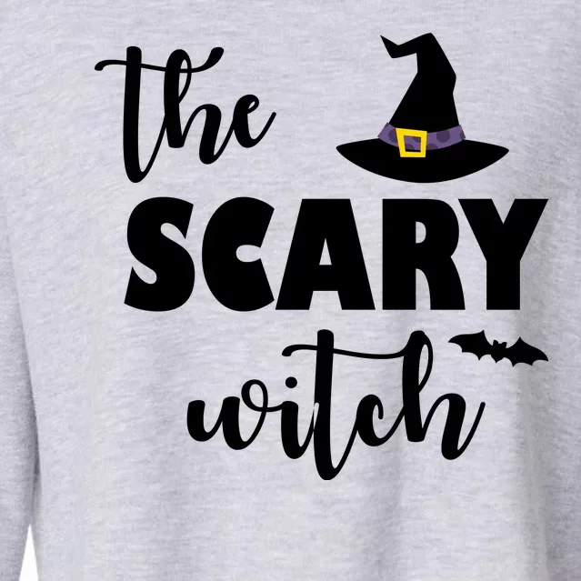 The Scary Witch Cropped Pullover Crew