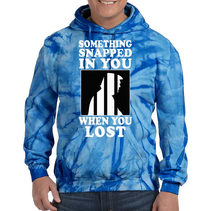 Trump Snapped When He Lost In 2024 Political Tie Dye Hoodie