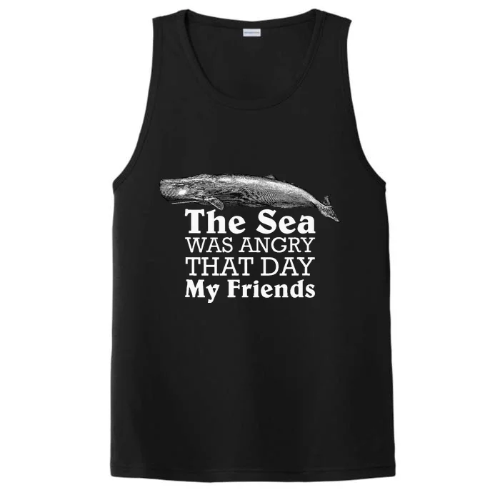 The Sea Was Angry That Day My Friends Funny Marine Biologist Performance Tank