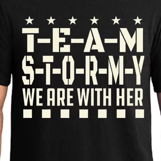 Team Stormy WE ARE WITH HER Classic Pajama Set