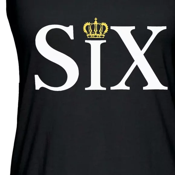 The Six wives of Henry VIII six the musical gift theatre Ladies Essential Flowy Tank