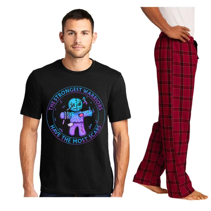 The Strongest Warriors Have The Most Scars Pajama Set