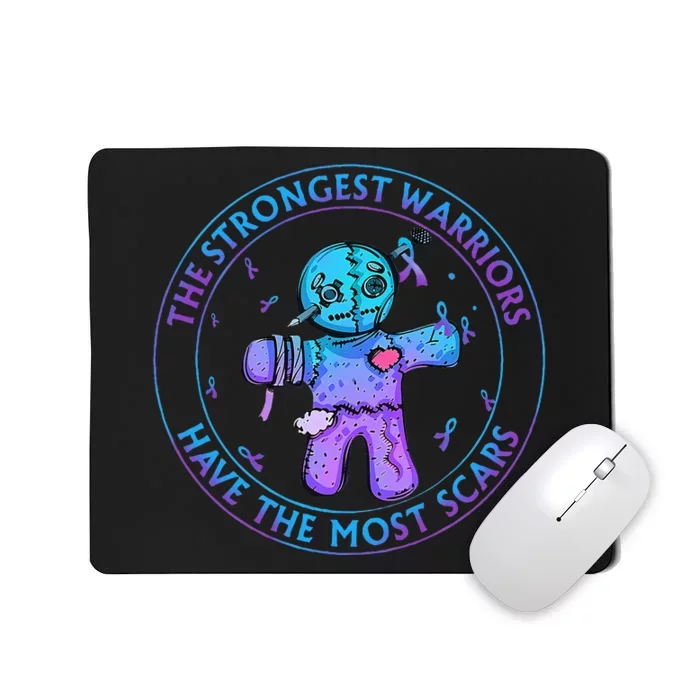 The Strongest Warriors Have The Most Scars Mousepad